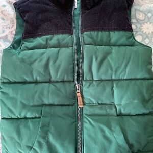Carter's Green and Black Kids Vest